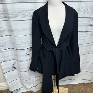 Lane Bryant Black Blazer with Belt